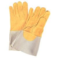 Superior Fit TIG Welding Gloves, Split Deerskin, Size Small SM597 | Stor-it Systems