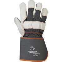 Endura<sup>®</sup> Fitters Work Gloves, One Size, Grain Cowhide Palm, Cotton Inner Lining SM856 | Stor-it Systems