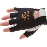Anti-Impact Right-Hand Glove, Size Medium, Goatskin/Split Leather Palm Stor-it Systems