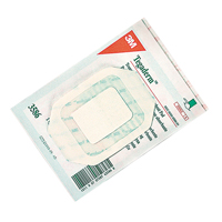 Pansement transparent Tegaderm<sup>MC</sup> avec tampon absorbant, Rectangulaire/carrée, 2-3/4", Plastique, Stérile SN757 | Stor-it Systems