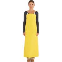 Reinforced Heavy-Duty Apron, Neoprene, 45" L x 35" W, Yellow Stor-it Systems