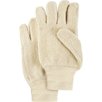 Heat-Resistant Gloves, Terry Cloth, Large, Protects Up To 200° F (93° C) SQ153 | Stor-it Systems