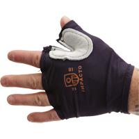 Tool Grip Fingerless Glove with Web Pad - Right, Size X-Small, Suede Palm Stor-it Systems