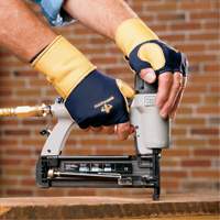 Premium Impact & Repetitive Strain Protective Left-Hand Glove, Size X-Small, Grain Leather Palm Stor-it Systems