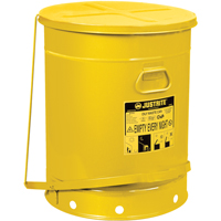 Oily Waste Cans, FM Approved/UL Listed, 21 US gal., Yellow SR365 | Stor-it Systems