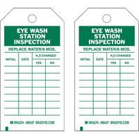 &eacute;tiquettes de rapport d'inspection, Polyester, 4" la x 7" h, Anglais Stor-it Systems