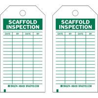 &eacute;tiquettes de rapport d'inspection, Polyester, 4" la x 7" h, Anglais Stor-it Systems