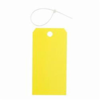 &eacute;tiquettes vierges pour la pr&eacute;vention des accidents, M&eacute;tal, 3" la x 5-3/4" h Stor-it Systems