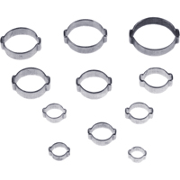 Colliers de serrage à oreilles, Dia. max 1/5" 320-2020 | Stor-it Systems