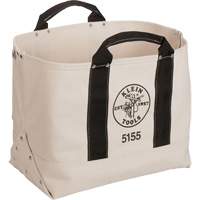 Sac &agrave; outils robuste de 17", Toile, 1 pochettes, Beige/Noir Stor-it Systems