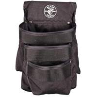 Pochette utilitaire &agrave; 3 poches s&eacute;rie PowerLine, 1000 Denier Cordura&reg;, Noir Stor-it Systems