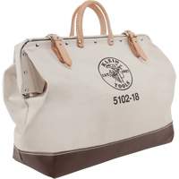 Sac &agrave; outils robuste de 18", Toile, 1 pochettes, Beige Stor-it Systems