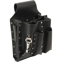 Tool Pouch, Multiple Tool Holder, Leather, 8 Pockets Stor-it Systems