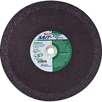 Meule &agrave; tronçonner haute vitesse pour le b&eacute;ton C24R, 12" x 1/8", Arbre de 1", Type 1, Oxyde d'aluminium, 6300 Tr/min Stor-it Systems