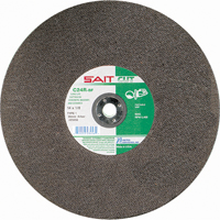 Meule &agrave; tronçonner haute vitesse pour le b&eacute;ton C24R, 14" x 1/8", Arbre de 1", Type 1, Carbure de silicium, 5400 Tr/min Stor-it Systems