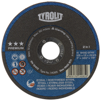 Cutting Disc, 5" x 1/16", 7/8" Arbor, Type 27, Aluminum Oxide, 12250 RPM Stor-it Systems