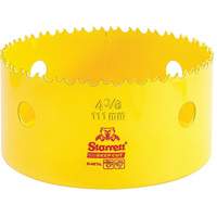 Scie &agrave; cloche bim&eacute;tal 4-3/8", 4-3/8", Profondeur de la coupe 2", Bim&eacute;tal Stor-it Systems