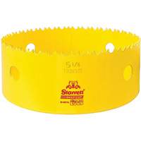 Scie &agrave; cloche bim&eacute;tal 5-1/4", 5-1/4", Profondeur de la coupe 2", Bim&eacute;tal Stor-it Systems