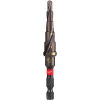 #2 Shockwave Impact Duty Step Drill Bit, 3/16" - 1/2" , 1/16" Increments, Titanium Stor-it Systems