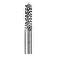 Drill Point Fibreglass Router, 1/16" Dia., 3/16" Carbide Height, 1-1/2" L, 1/8" Shank TCR801 | Stor-it Systems