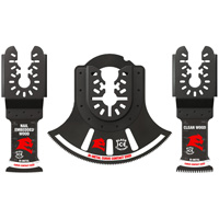 Jeu de lames oscillantes bi-metal de taille universelle 3mcx Stor-it Systems