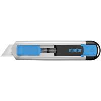 Couteau r&eacute;tractable SECUNORM 525 avec lame trap&eacute;zoidale no 99, 21 mm, Robuste, Prise en Aluminium Stor-it Systems