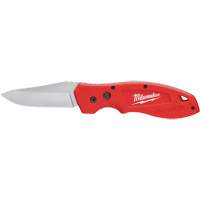 FASTBACK Smooth Folding Pocket Knife, 7-3/4" Blade, Stainless Steel Blade, Metal Handle Stor-it Systems