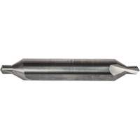 Foret &agrave; centrer et fraise combin&eacute;s, #3, Petit diam&egrave;tre de 7/64", Grand diam&egrave;tre de 1/4", Carbure Stor-it Systems