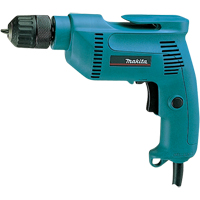 Drills with Case, 3/8" Chuck, 4.9 A, 120 V, 0-2500 RPM, Keyless Chuck TDU647 | Stor-it Systems