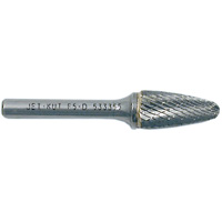 F1-D JET-KUT&reg; Tree Shape Burr with Radius End, 1/4" Dia., 5/8" Depth of Cut Stor-it Systems