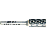Fraise cylindrique pour aluminium/mat&eacute;riaux non ferreux A5-NF JET-KUT, 1/2" Dia., 1/4" Tige Stor-it Systems