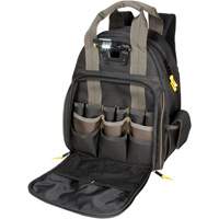 Sacs &agrave; dos pour outils Techgear &agrave; 53 pochettes, 16" lo x 13-1/4" la, Noir, Polyester Stor-it Systems