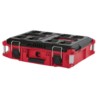 Packout™ Tool Box, 16" W x 22" D x 7" H, Black/Red TEQ708 | Stor-it Systems