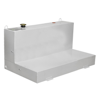 Steel Fuel Transfer Tank, Steel, 100 Gal. Capacity, White TEQ713 | Stor-it Systems