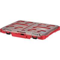 Packout Low-Profile Organizer, 19-3/4" x 16-2/5" x 2-1/2", Black/Red Stor-it Systems