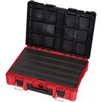 Packout Tool Case with Customizable Insert, 20-7/10" x 15-1/5" x 6-1/5", Black/Red Stor-it Systems