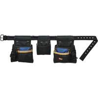 Ceinture &agrave; outils combin&eacute;e de luxe, Polyester, Noir Stor-it Systems