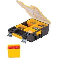 Mid-Size Pro Organizer, 4-1/2" W x 10-1/4" D x 13-3/5" H, Black/Yellow Stor-it Systems