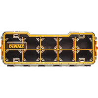 Compartment Pro Organizer, 6-5/8" W x 17-5/8" D x 2-7/8" H, Black/Yellow Stor-it Systems