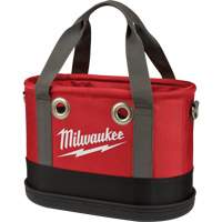 Sac ovale a&eacute;rien utilitaire, Nylon balistique, 14 pochettes, Noir/Rouge Stor-it Systems
