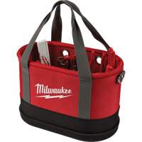Sac ovale a&eacute;rien utilitaire, Nylon balistique, 14 pochettes, Noir/Rouge Stor-it Systems
