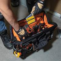 Sac &agrave; outils avec grande ouverture Tradesman Pro, Nylon balistique, 42 pochettes, Noir Stor-it Systems