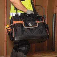 Sac &agrave; outils avec grande ouverture Tradesman Pro, Nylon balistique, 42 pochettes, Noir Stor-it Systems