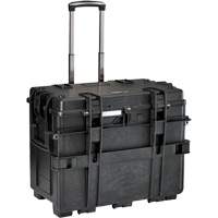 Coffre &agrave; outils militaire mobile avec tiroirs, 8 tiroirs, 22-4/5" la x 15" p x 18" h, Noir Stor-it Systems