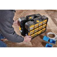 Organisateur Flip-Bin, 3-7/8" la x 17-3/4" p x 13-7/8" h, Noir/Jaune Stor-it Systems