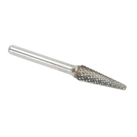 Solid Carbide Burrs - Taper Shape Radius End 14° TGI718 | Stor-it Systems