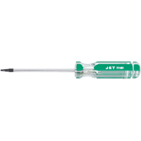 Tournevis carr&eacute; avec manche g&eacute;ant, Tige de #1, Ronde, 4" lo, Prise en Plastique Stor-it Systems