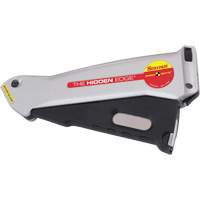 Couteau Hidden Edge, 19 mm, Acier, Prise en Aluminium Stor-it Systems