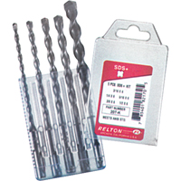 SDS+ Drill Sets, 5 Pieces, Alloy Steel THZ772 | Stor-it Systems