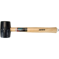 Rubber Mallet, 16 oz., Wood Handle TJZ043 | Stor-it Systems